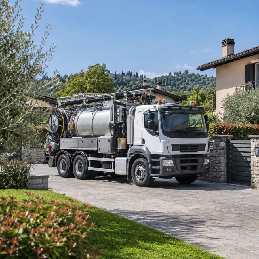 Autospurgo in contesto residenziale, immagine per la pagina di Bedizzole