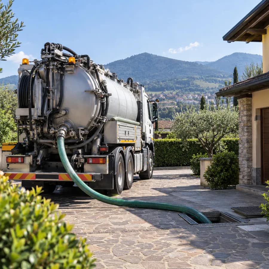 Autospurgo per interventi di spurgo a Mazzano