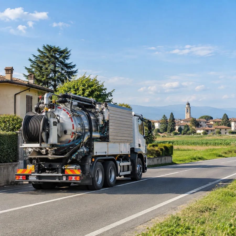 Autospurgo in contesto residenziale, immagine per la pagina di Calvisano
